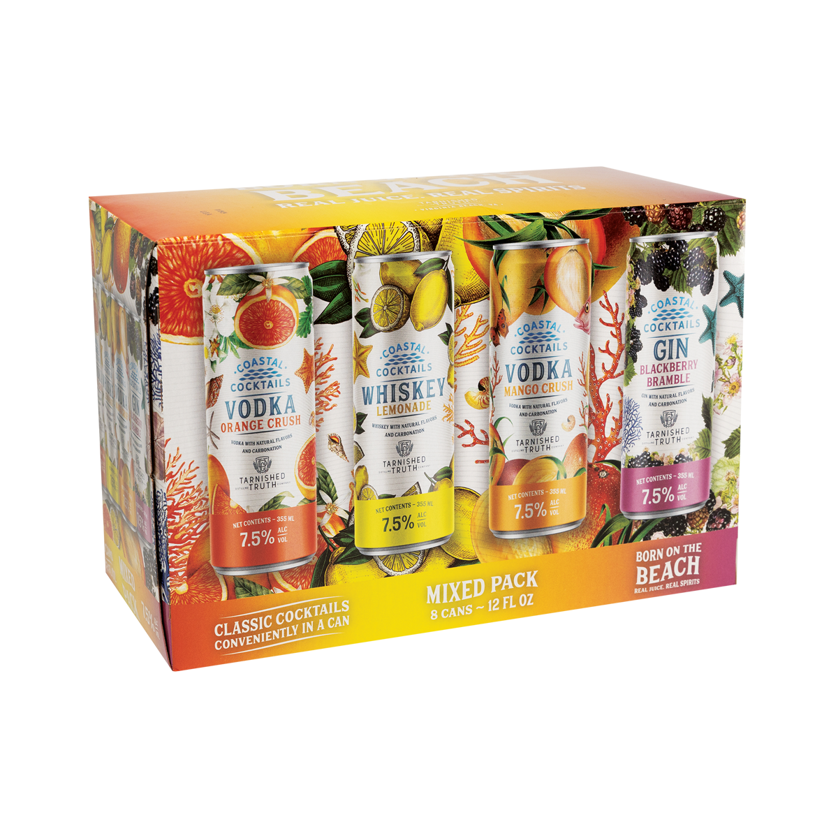 Coastal Cocktails - SUNSET MIXED PACK