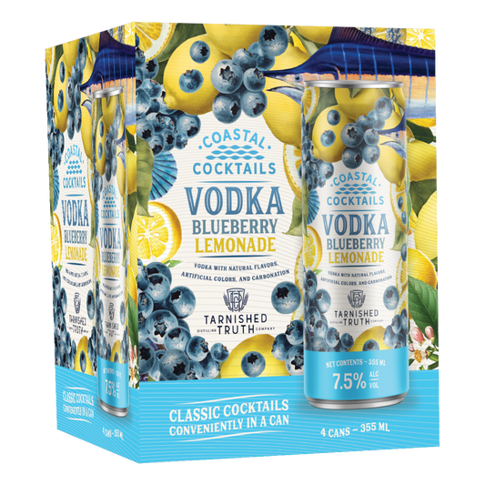 Coastal Cocktails - BLUEBERRY LEMONADE VODKA SODA
