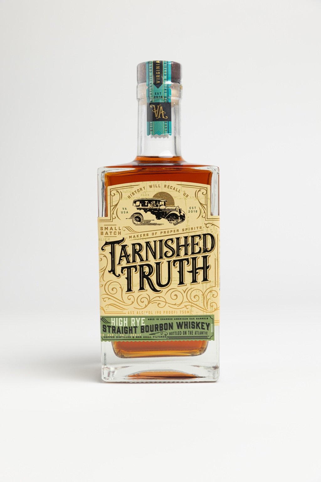 HIGH RYE STRAIGHT BOURBON WHISKEY Aged 4 Years