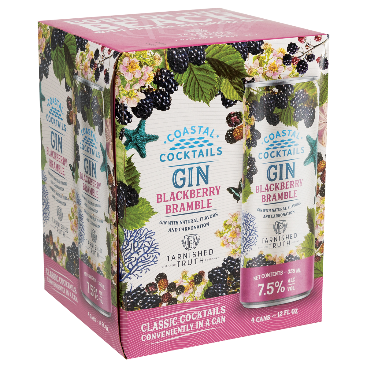 Coastal Cocktails - BLACKBERRY BRAMBLE