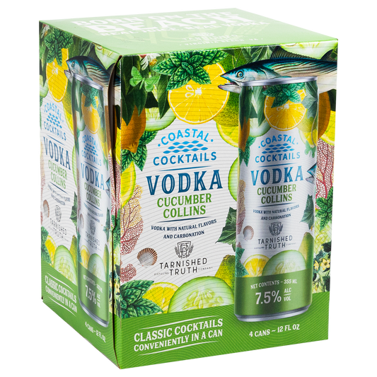 Coastal Cocktails - CUCUMBER COLLINS