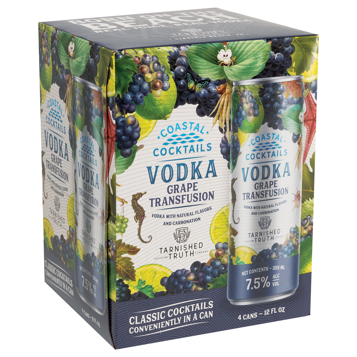 Coastal Cocktails - GRAPE TRANSFUSION